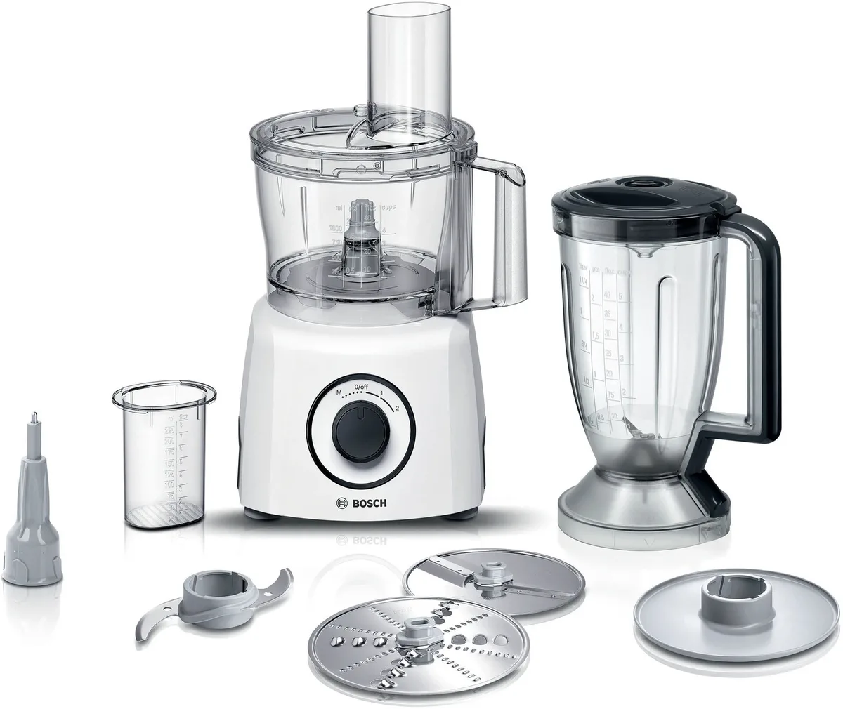 MCM3230W keukenmachine 800 W 2,3 l by Bosch in White – product photo