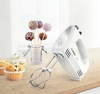 MFQ24200 CleverMixx - Handmixer - 400W - Wit by Bosch in Silver, White – product photo 2 of 2