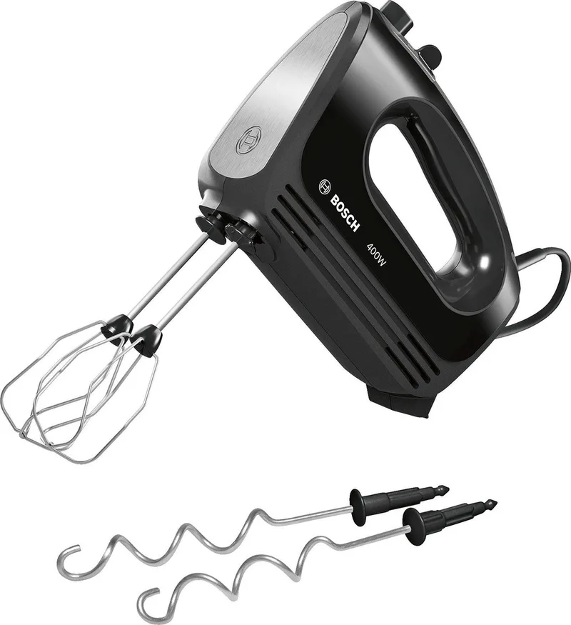 MFQ2420B Clevermixx - Handmixer - 400W by Bosch in Black – product photo