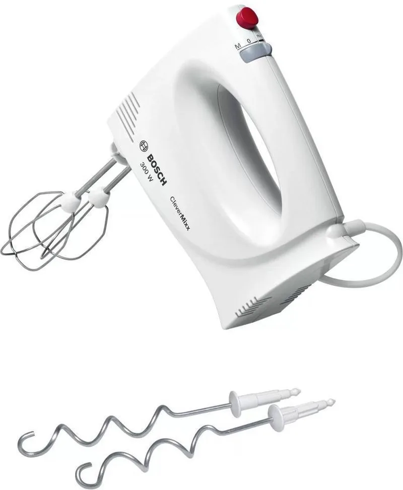 MFQ3010 Ergomixx - Handmixer - 300W by Bosch in White – product photo