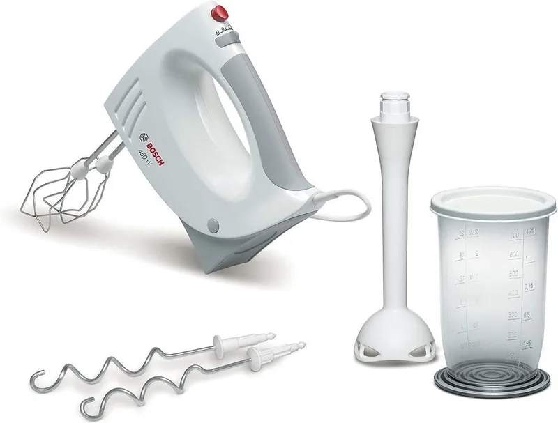 MFQ3540 - Mixer - 450W - Wit by Bosch in White, Grey – product photo