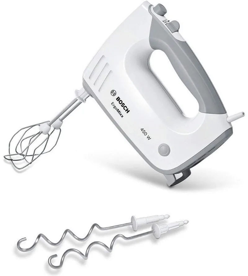MFQ36400 ErgoMixx - Handmixer - 450W by Bosch in White – product photo