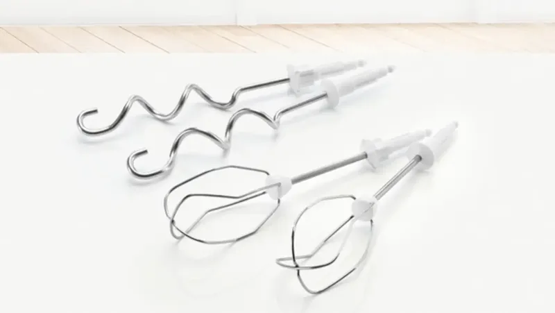 MFQ36470 ErgoMixx - Handmixer - Incl Staafmixervoet - 450W by Bosch in White – product photo 2 of 3