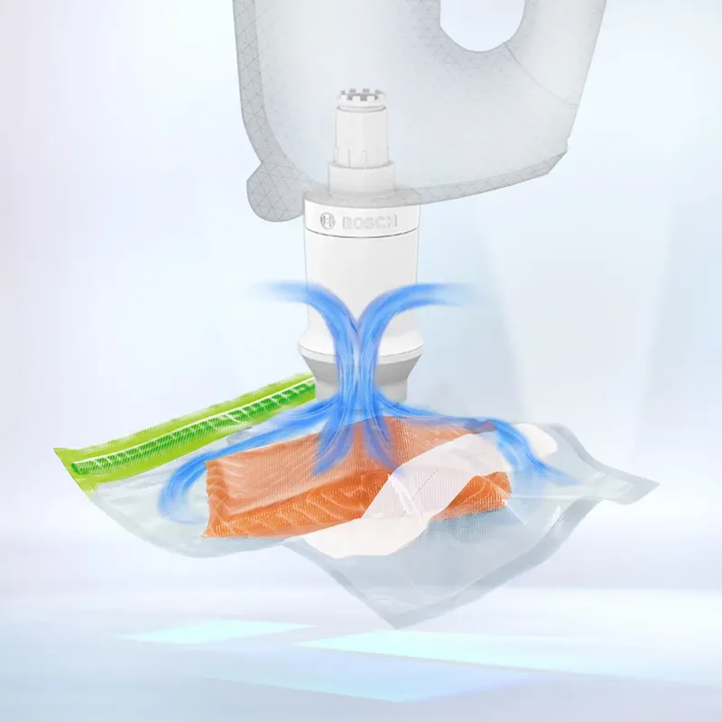 MFQ364V0 ErgoMixx - Vacuum Handmixer - 450W by Bosch in White – product photo 2 of 3