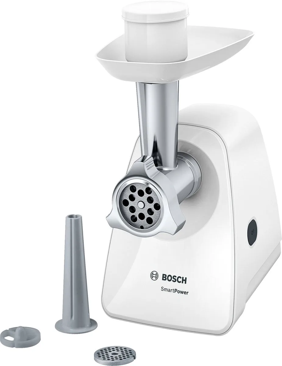 MFW2510W - SmartPower - Vleesmolen van Bosch in Wit – productfoto