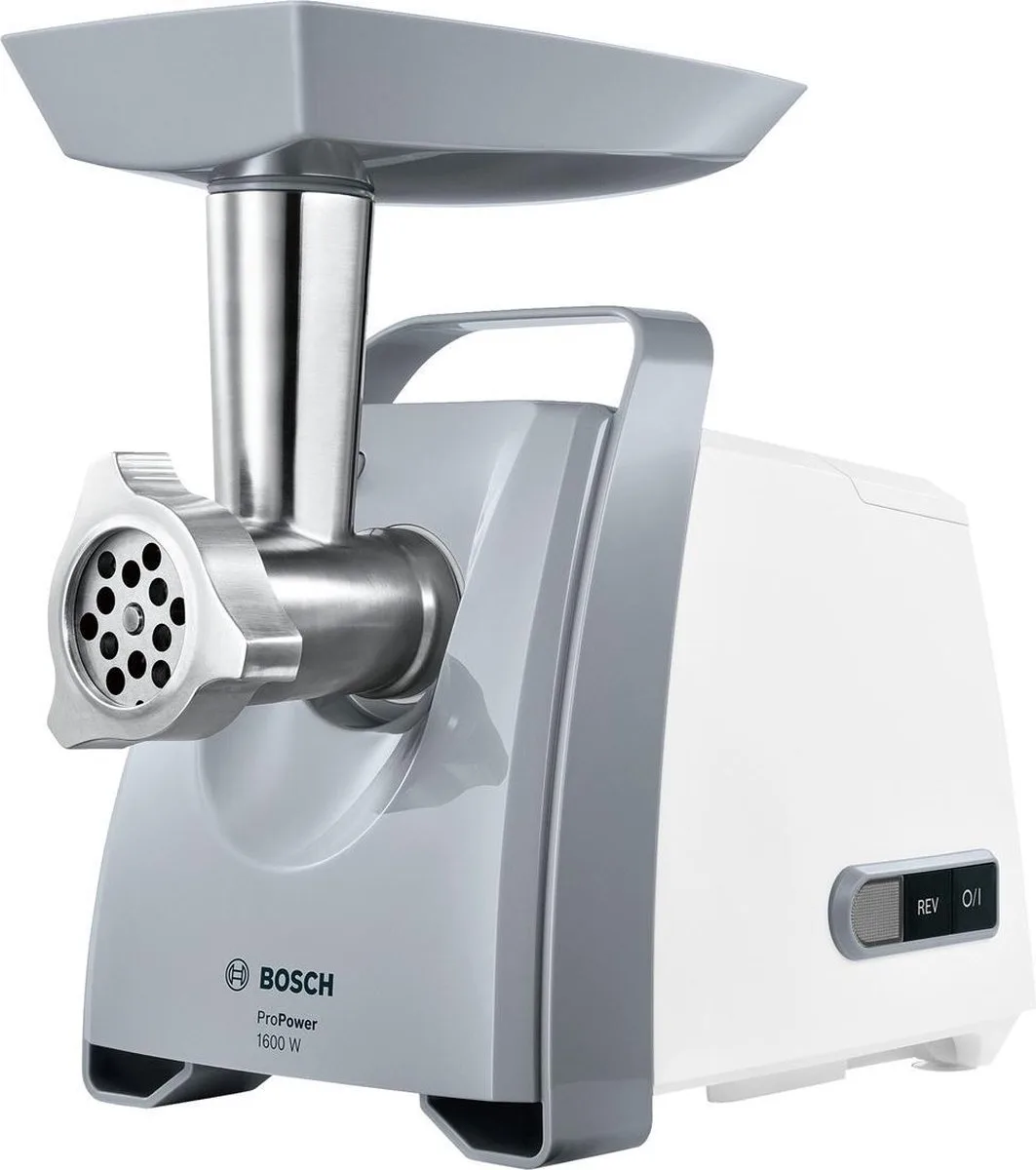 Haushalt MFW45020 MFW45020 Vleesmolen 1600 W Wit, Grijs van Bosch in Wit – productfoto