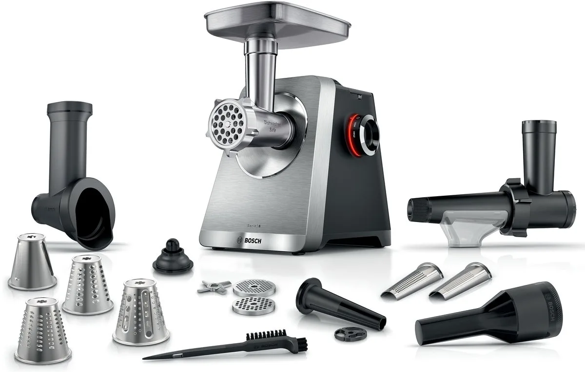 MFWS860M serie 8 de Bosch en Rvs, Kunststof, Metaal – photo produit