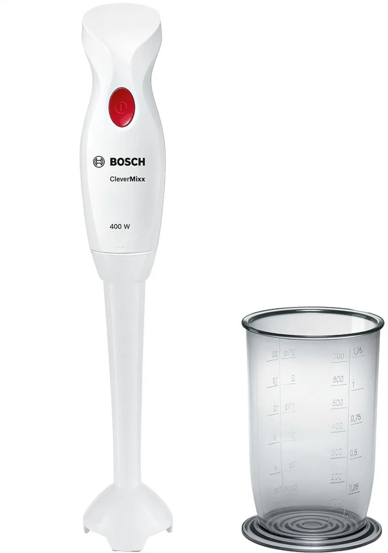 MSM14100 CleverMixx - Staafmixer by Bosch in White – product photo