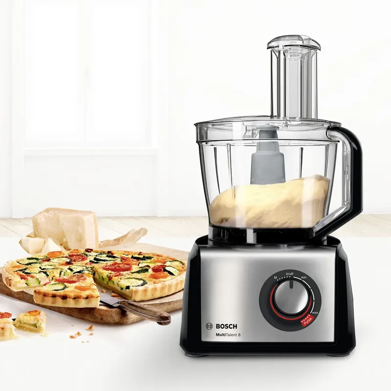 MultiTalent 8 MC812M865 - Foodprocessor - Zwart/RVS by Bosch in Rvs – product photo 2 of 2