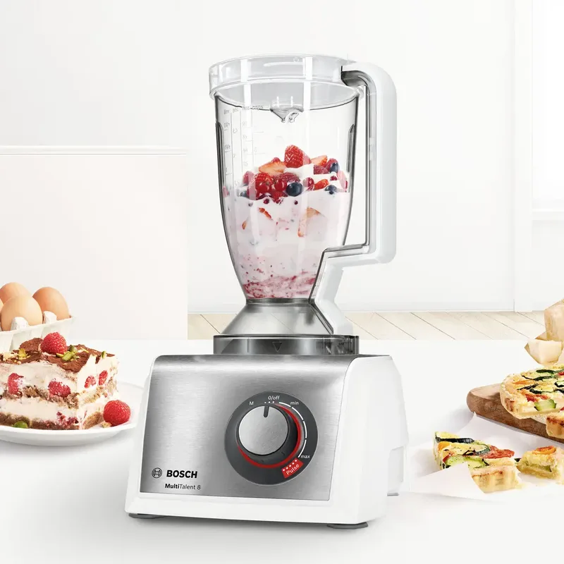 MultiTalent 8 MC812S814 - Foodprocessor - RVS van Bosch in Zwart – productfoto 2 van 2