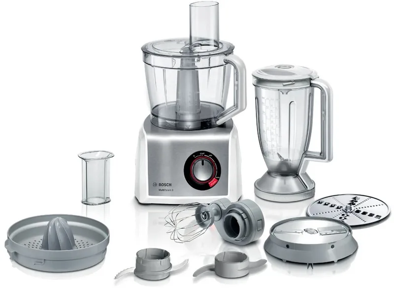 MultiTalent 8 MC812S820 - Foodprocessor von Bosch in Weiß – Produktfoto