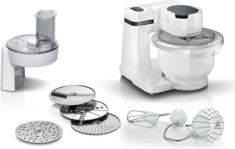 MUM Serie 2, 700 Watt Foodprocessor 700 W by Bosch in White – product photo 1 of 3