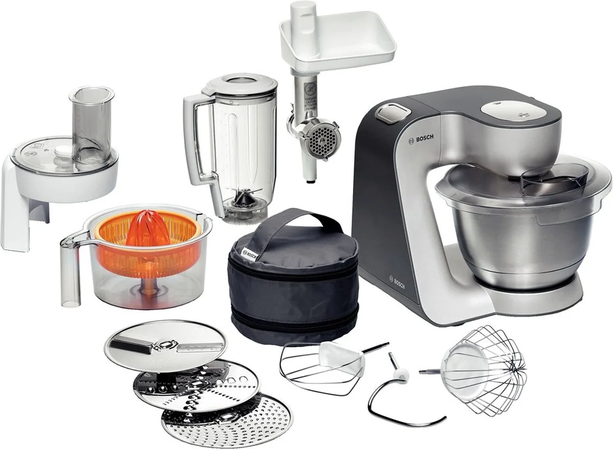 MUM56340 MUM5 - Keukenmachine van Bosch in Zilver – productfoto