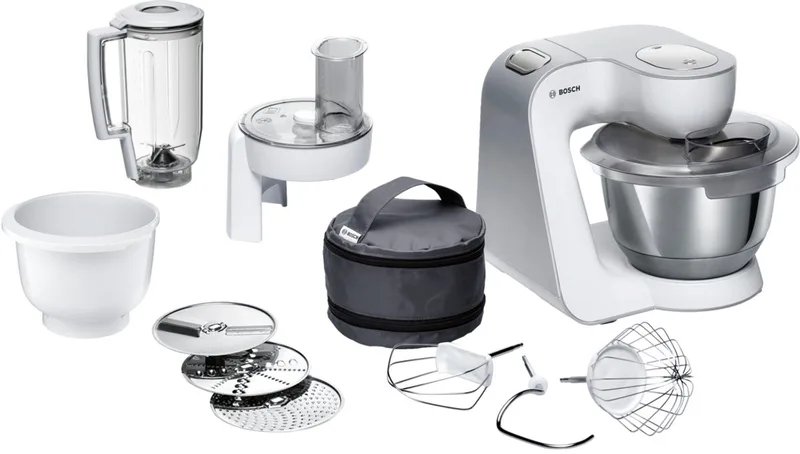 MUM58234 Keukenmachine - MUM5 Styline by Bosch in White – product photo