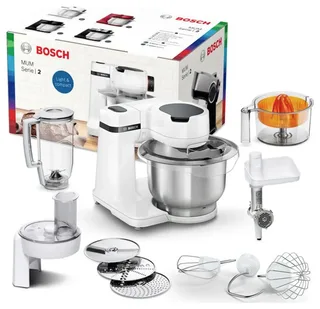 MUMS2EW40 Serie 2 - Keukenmachine van Bosch in Wit – productfoto 3 van 3