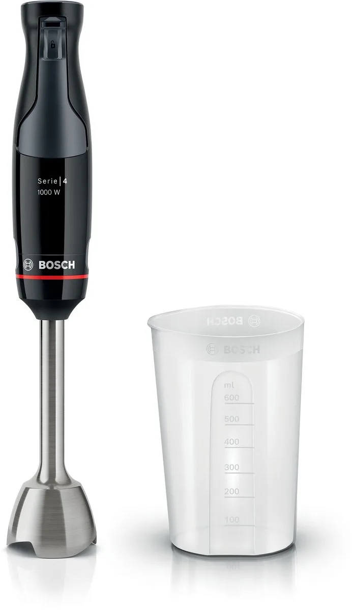 Serie 4 MSM4B610 - ErgoMaster - Staafmixer set- 1000W by Bosch in Black – product photo