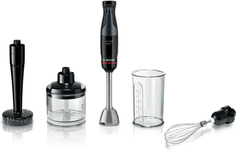Serie 4 MSM4B623 blender 0,6 l Staafmixer 1000 W Transparant de Bosch en Anthracite – photo produit