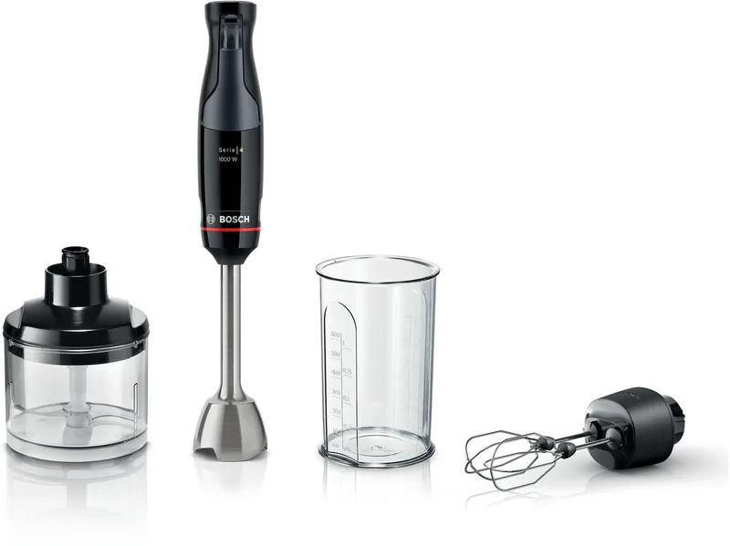 Serie 4 MSM4B624 blender 0,6 l Staafmixer 1000 W Zwart från Bosch i Antracit – produktbild