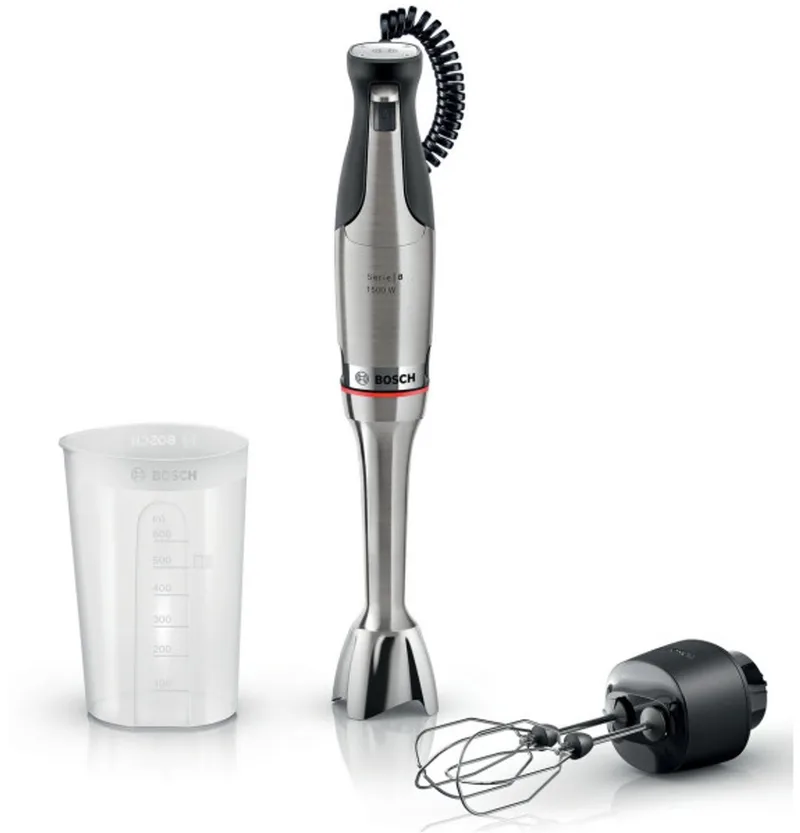 Serie 8 MSM8M914 blender Staafmixer 1500 W Roestvrijstaal von Bosch in Schwarz – Produktfoto