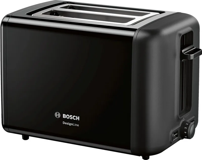 TAT3P423 - DesignLine - Broodrooster fra Bosch i Sort – produktbillede