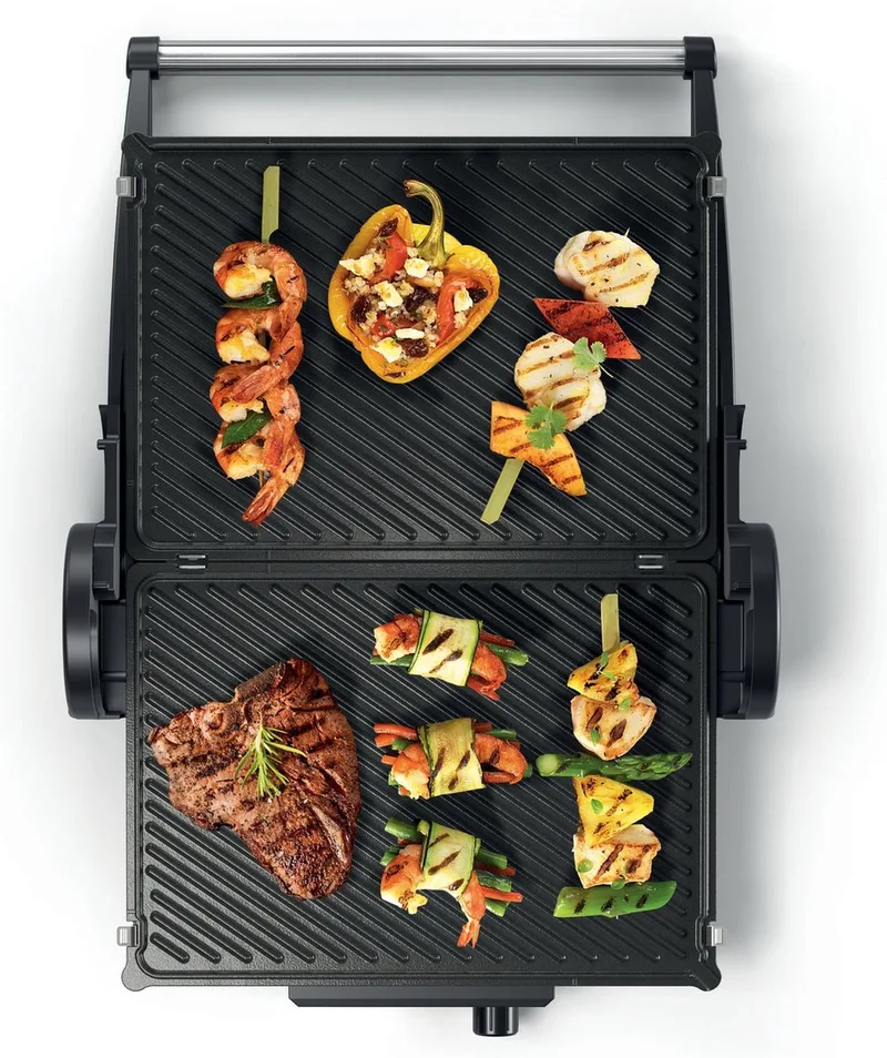 TCG4104 - Contactgrill Elektrisch - Zwart by Bosch in Red – product photo 1 of 3