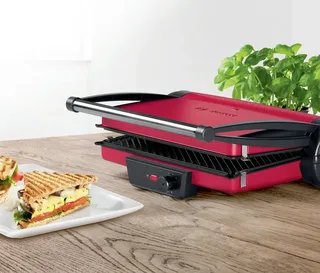 TCG4104 - Contactgrill Elektrisch - Zwart by Bosch in Red – product photo 2 of 3