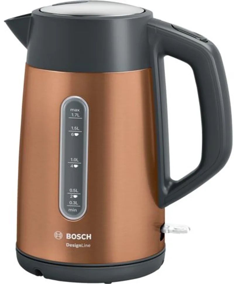 TWK4P439 DesignLine - Waterkoker - Zwart by Bosch in Copper – product photo