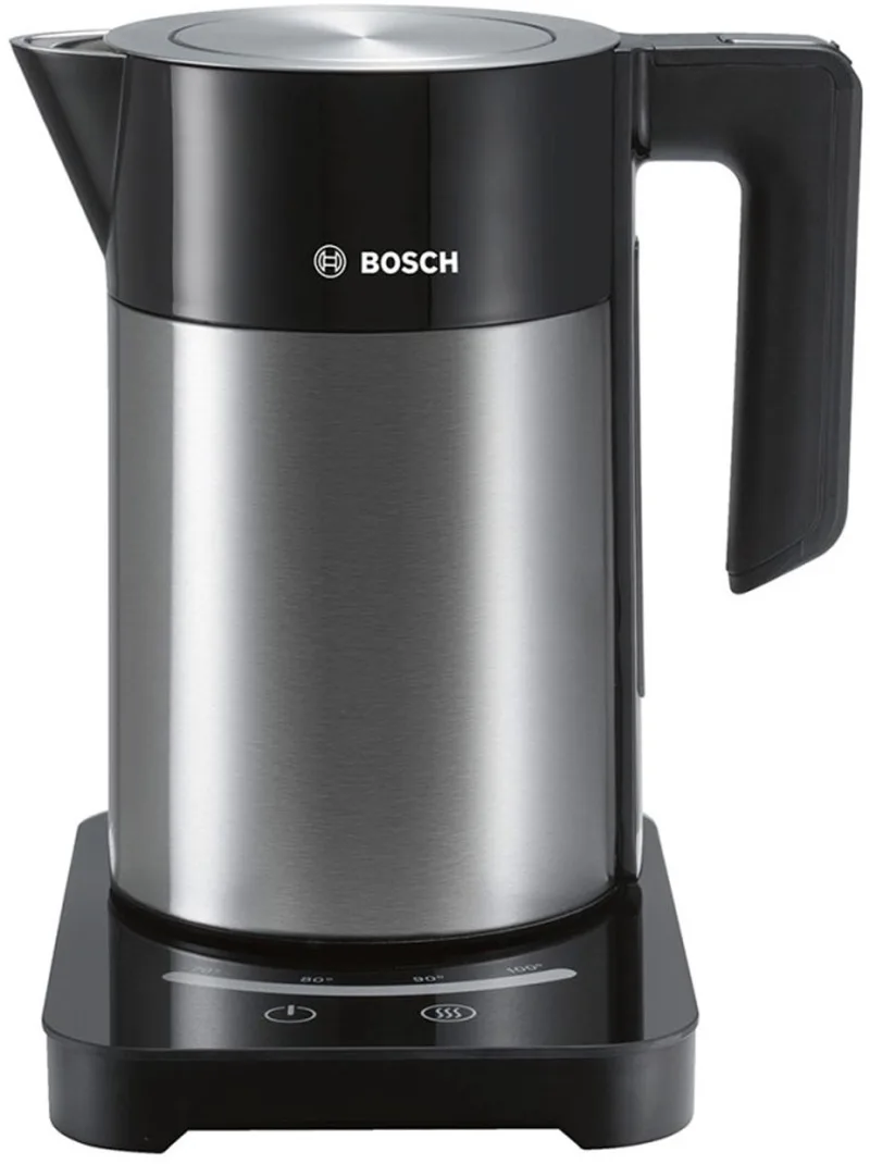 TWK7203 - Waterkoker - Zwart/RVS de Bosch en Rvs – photo produit