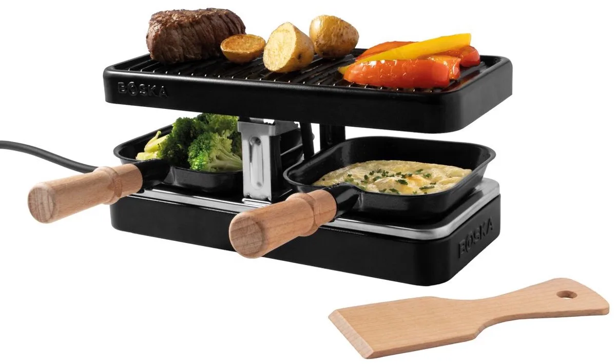 Gourmet Mini - Gourmetstel voor 2 Personen - 420W Gourmetstel - Beukenhout van Boska in Party – productfoto