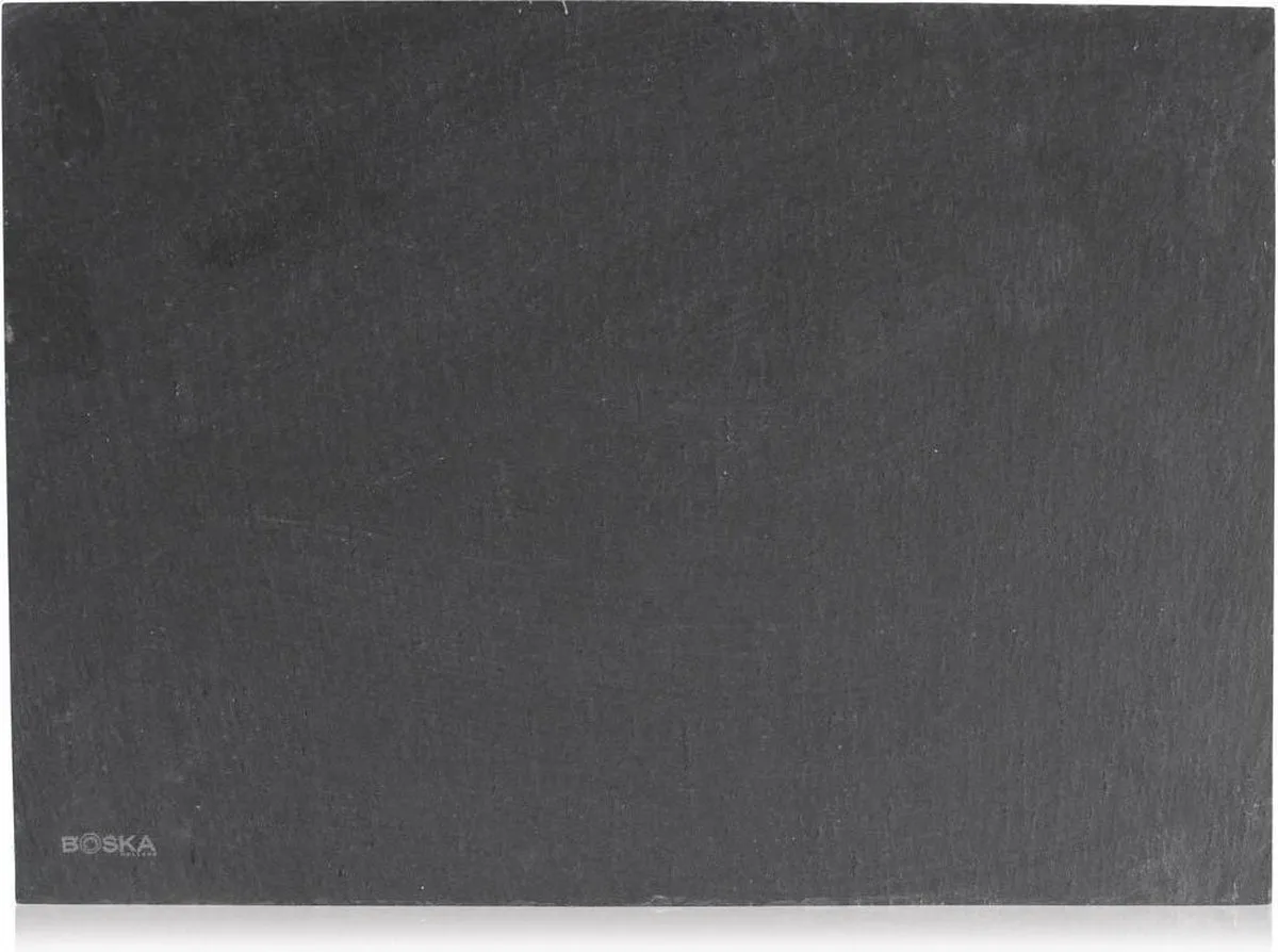 Serveerplank Leisteen Light L - Ultra Dun - Beschrijfbaar - 28 cm van Boska in Zwart – productfoto