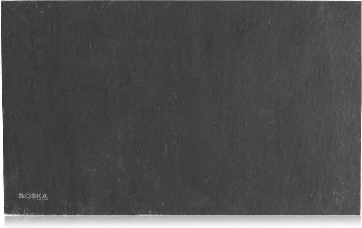 Serveerplank Leisteen Light M - Ultra Dun - Beschrijfbaar - 25 cm lang van Boska in Zwart – productfoto
