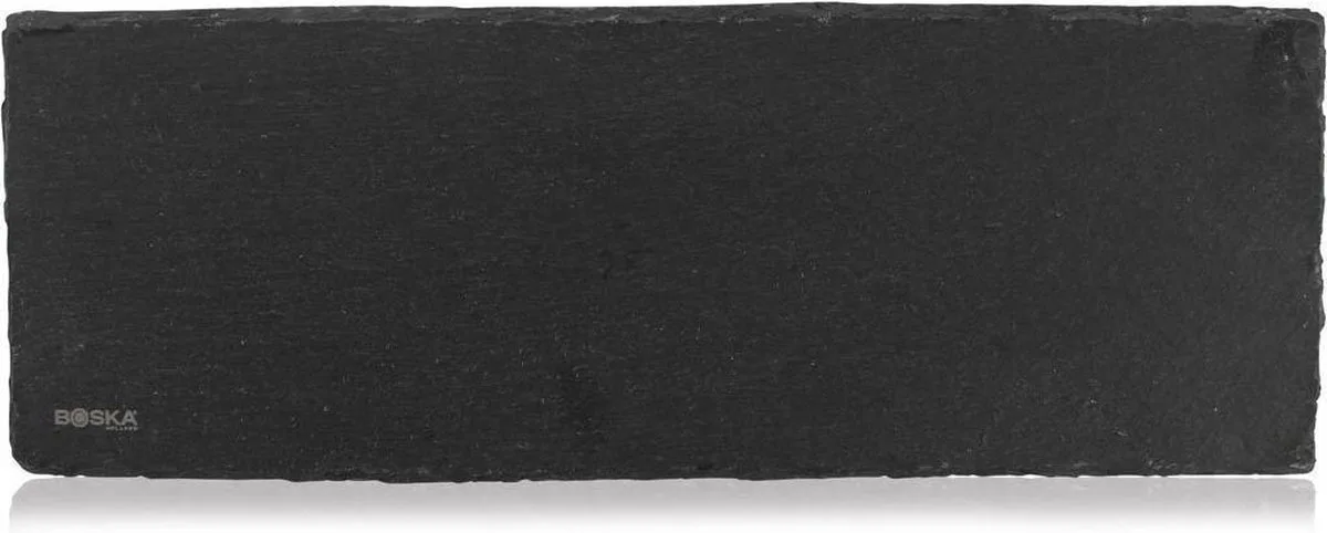 Serveerplank Leisteen S - met Antislip Voetjes - Beschrijfbaar - 33 cm by Boska in Black – product photo