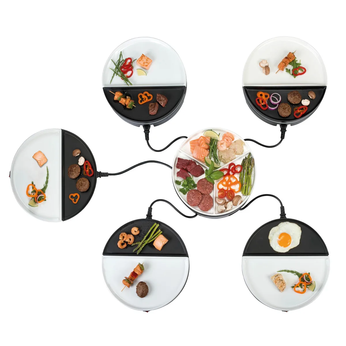 Chef's Dinner Party - Gourmetstel - 5 Personen - PFAS-vrij van Bourgini – productfoto