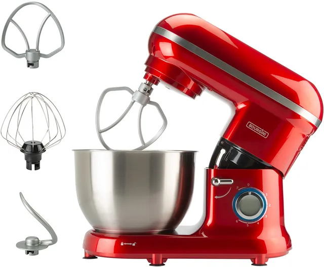 Classic Kitchen Chef Keukenmachine - 4.5L Mengkom - Keukenmixer - Keukenrobot - 1300W