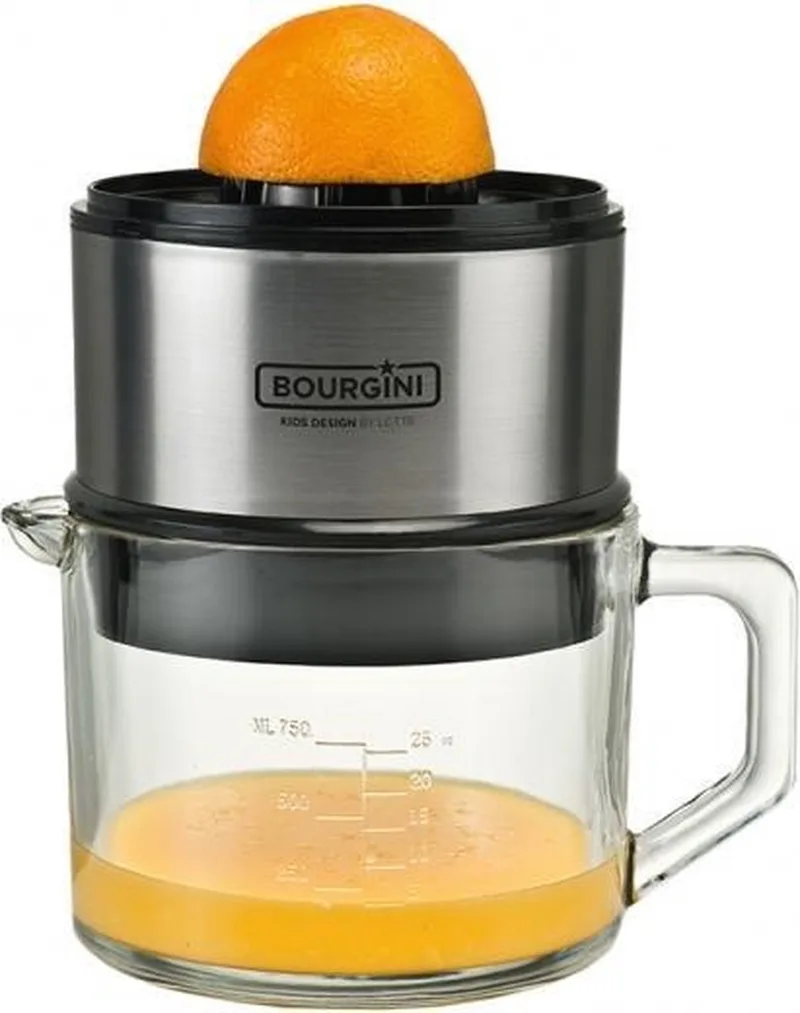 Classic Lotte Juicer Deluxe - 0.75L - Citruspers - Sinaasappelperser by Bourgini in Roestvrijstaal – product photo