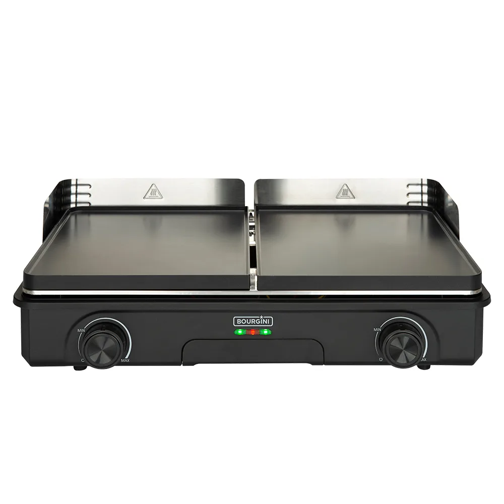 Plancha Pure - Elektrische grillplaat en bakplaat - 8 persoons - PFAS-vrij fra Bourgini – produktbillede