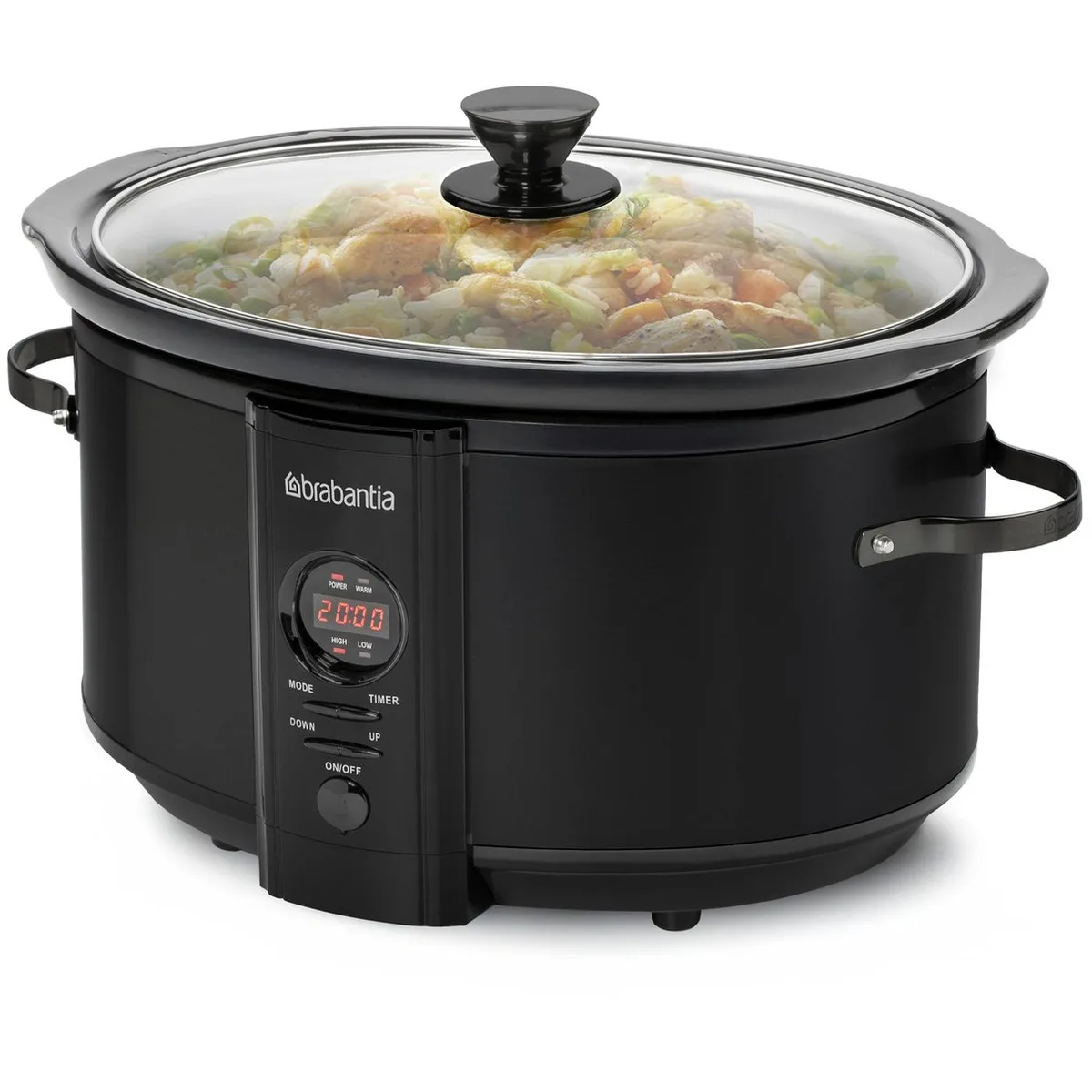 BBEK1083MB Slowcooker Zwart van Brabantia – productfoto