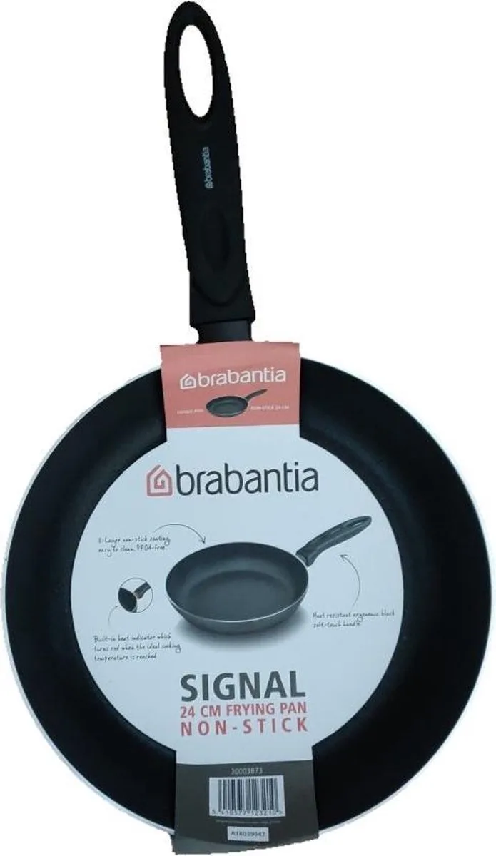 Koekenpan - Koekenpan 24 cm - inductie - culinair koken - tafelen de Brabantia en Noir – photo produit
