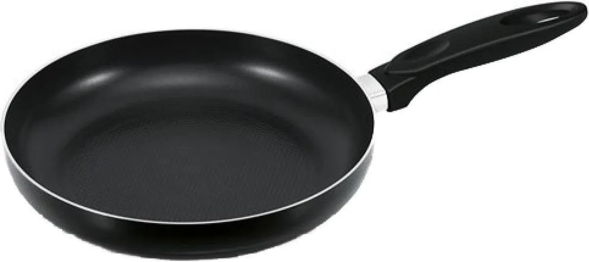 Signal Koekenpan met Antiaanbaklaag en Ingebouwde Hitte-indicator - 28 cm van Brabantia in Zwart – productfoto