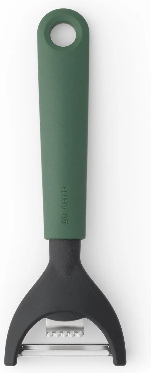 Tasty+ Dunschiller Y-vorm plus Zesteur van Brabantia in Fir Green – productfoto