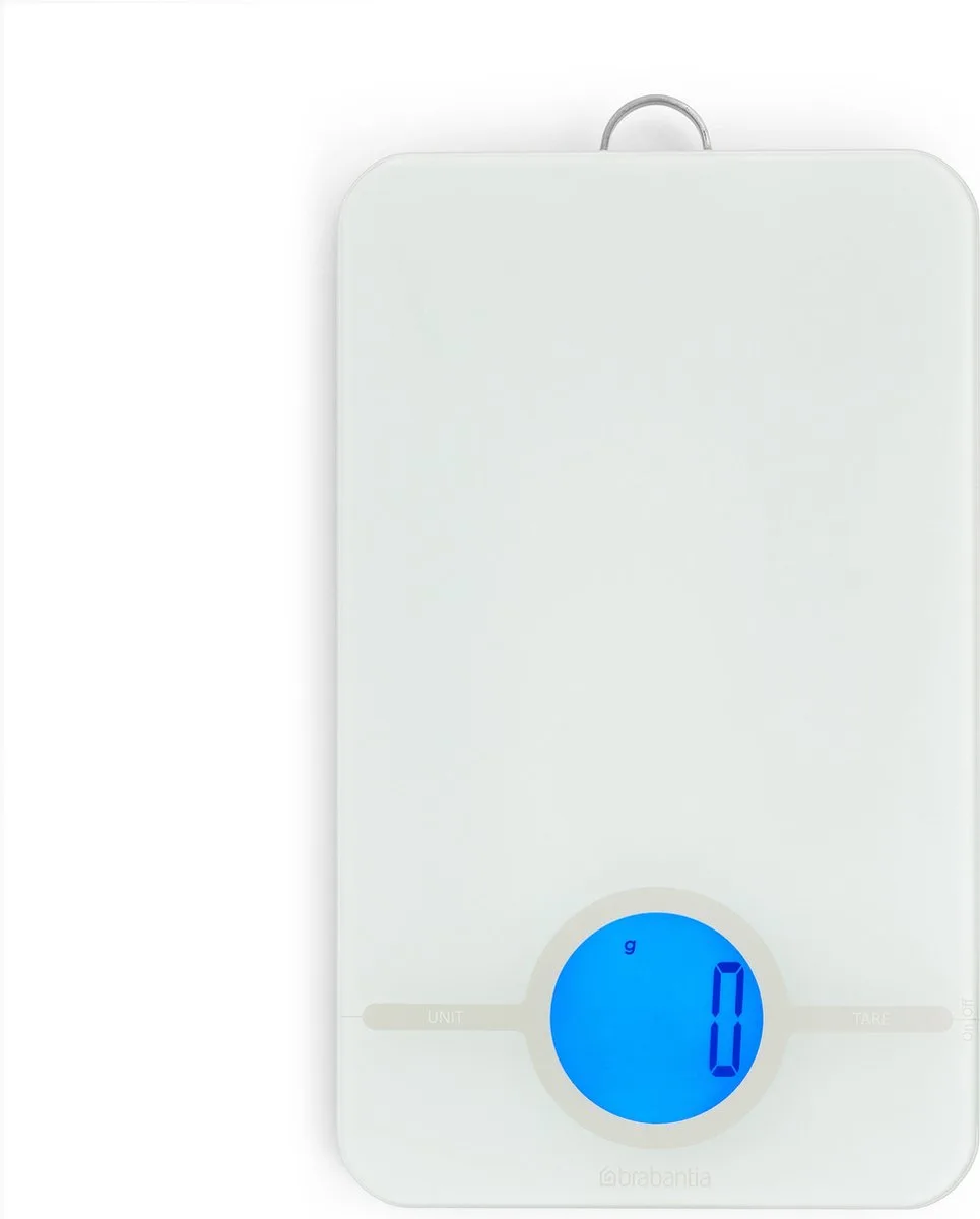 Tasty+ Keukenweegschaal Digitaal - op Batterijen van Brabantia in Lichtgrijs – productfoto