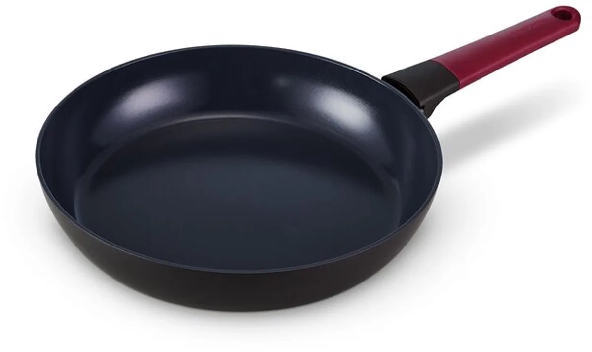 TASTY+ Koekenpan - Ø 28 cm - Braadpan - Keramische Antikleeflaag - PFAS-vrij - Geschikt voor inductie van Brabantia in Zwart – productfoto