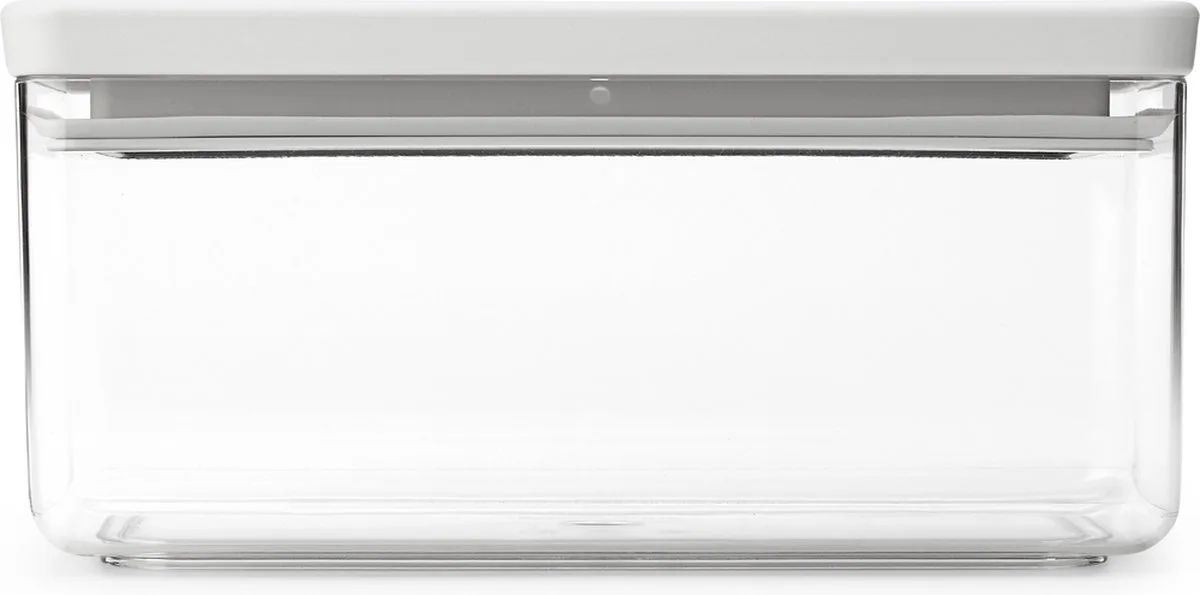 Tasty+ Voorraadbus - Stapelbaar - 1,5 l van Brabantia in Lichtgrijs – productfoto