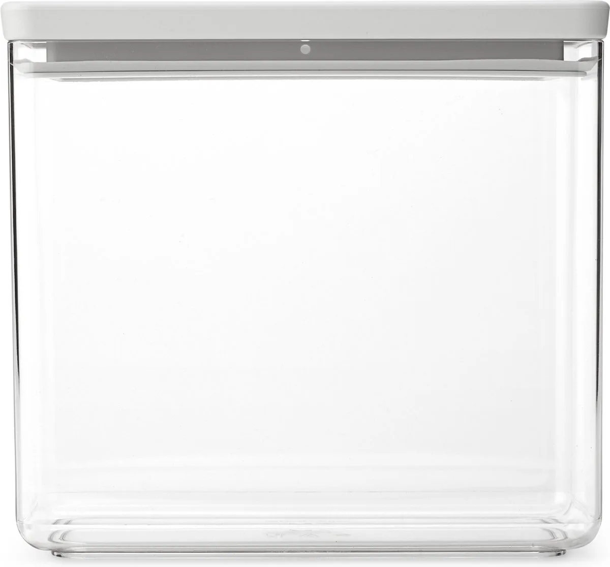 Tasty+ Voorraadbus - Stapelbaar - 3,5 l de Brabantia en Gris clair – photo produit