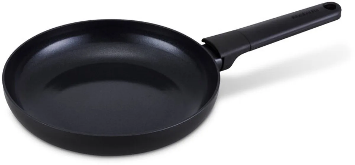 VANTA Koekenpan - Ø 24 cm - Keramische Antiaanbaklaag Titanium Versterkt - PFAS-vrij - Geschikt voor inductie von Brabantia in Schwarz – Produktfoto