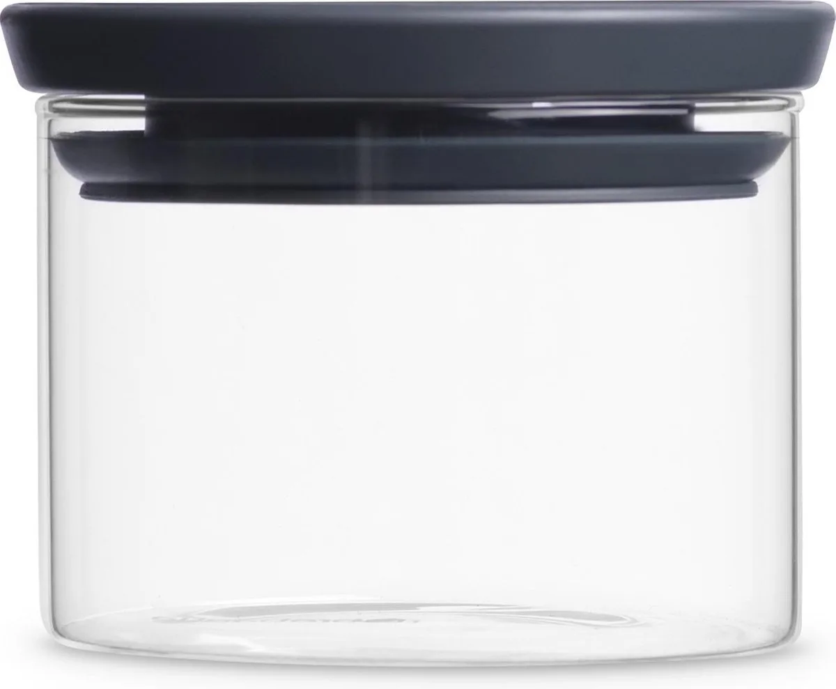 Voorraadpot - Stapelbaar - 0,3 l - Glas van Brabantia in Transparant – productfoto