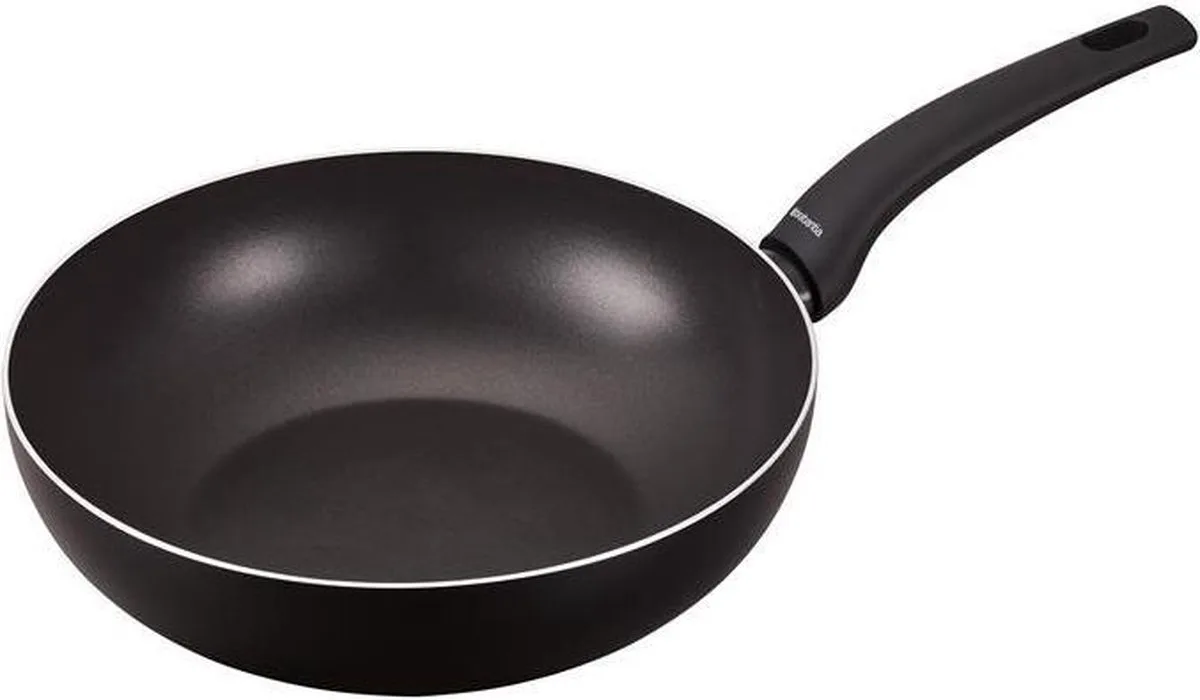 Wokpan met anti-aanbaaklaag - Ø 28 cm de Brabantia en Noir – photo produit