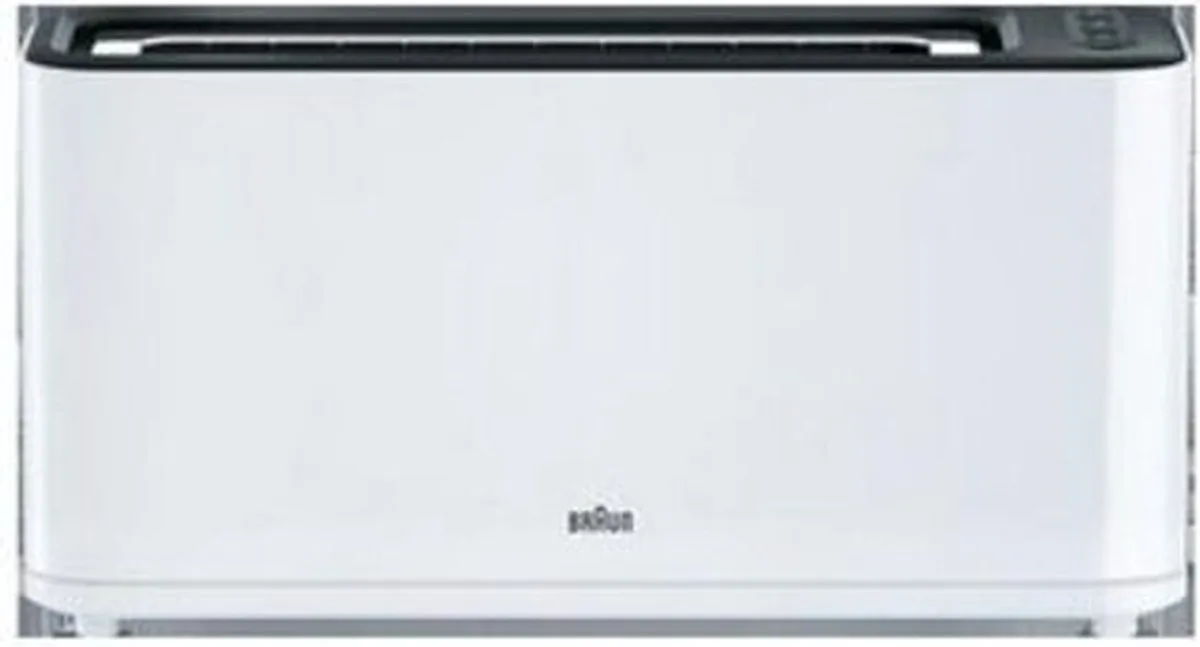 Broodrooster Braun HT3100WH 1000W Zwart 1000 W van Braun in Wit – productfoto
