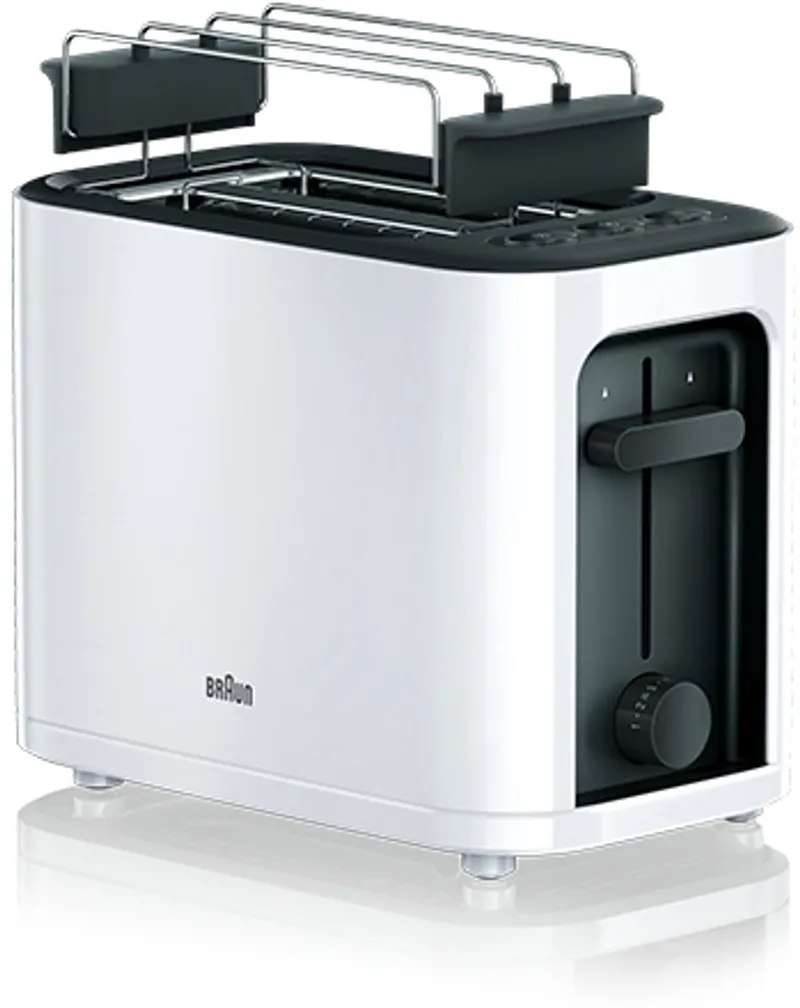 Broodrooster - Broodrooster Wit - 1000 W - HT3000WH by Braun in Red – product photo