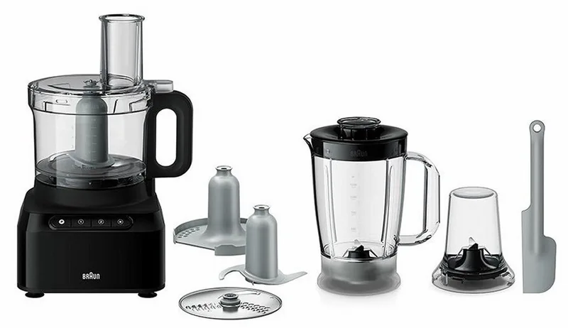FP3132BK Foodprocessor 800W by Braun in Fp3132bk – product photo